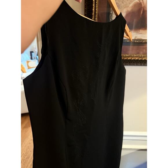 Dawn Joy Fashions Black Sleeveless Sheath Dress Size 11/12 - Picture 5 of 7